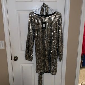Fashion Nova sequin dress